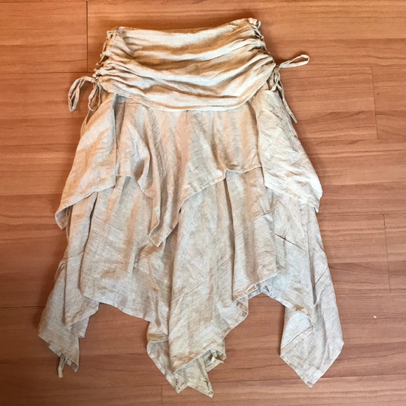 primitive tribal craft layer skirt - Picture 1 of 4